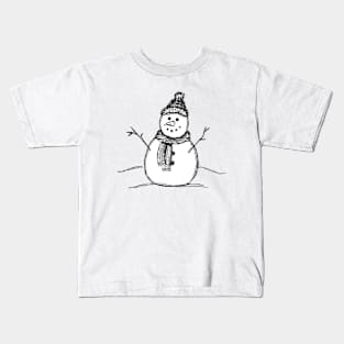 Snowman Kids T-Shirt